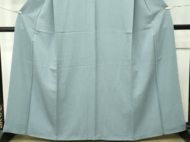 平和屋着物●極上 色無地 山鳩色 反端付き 逸品 未使用 CZAA4618s6