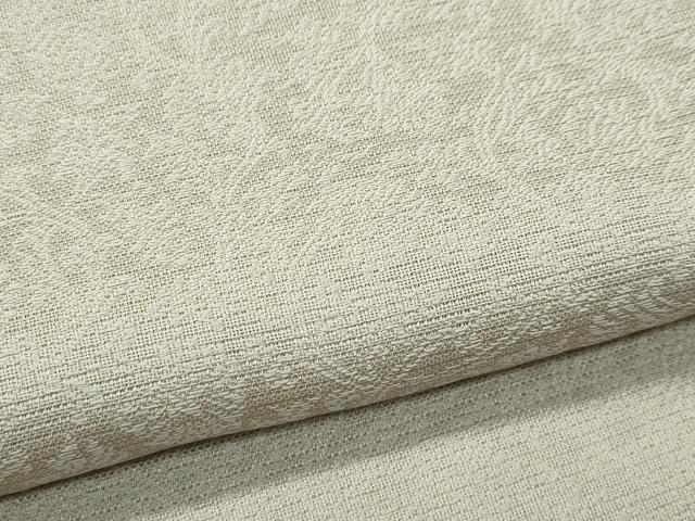 平和屋着物*極上 夏物 京都・西陣 織元ブランド 秦流舎 お召 色無地 空五倍子色 逸品 未使用 CZAA4671s6