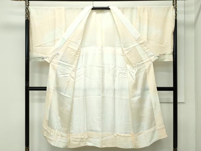 平和屋着物●上質な長襦袢 無双仕立て 流水地紋 暈し染め 逸品 未使用 CZAA4692s6