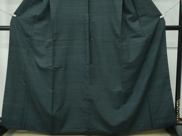 平和屋着物●極上 紬 胴抜き仕立て 霞文 逸品 CZAA4736s6