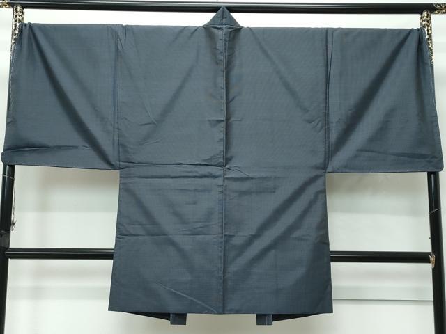 平和屋着物●極上 男性 本場大島紬 アンサンブル キングサイズ 絣文様 逸品 未使用 CZAA4857s6