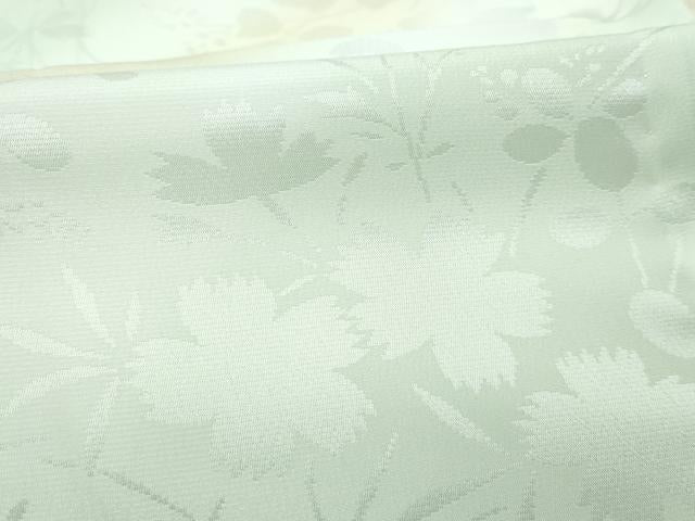 平和屋着物●洗える最高級着物 <英>はなぶさ謹製 長襦袢 無双仕立て 草花地紋 暈し染め 逸品 未使用 CZAA4919s6