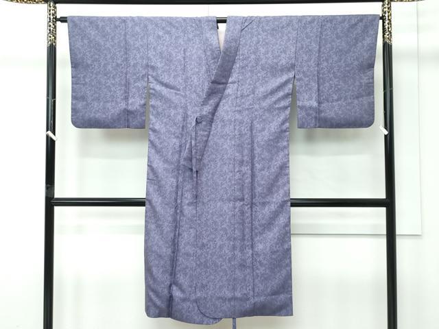 平和屋着物∞極上 紋屋井関 御寮織 道中着 ロング丈 鳳凰桐竹文 源氏鼠色地 逸品 CZAA4920s6