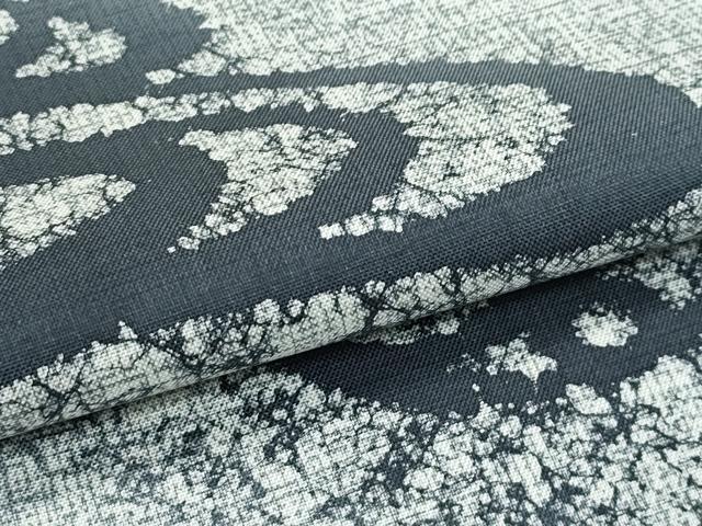 平和屋着物●極上 訪問着 紬地 流水文 逸品 CZAA4998s6