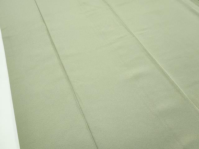 平和屋着物●極上 色無地 柳茶色 逸品 CZAA5041s6