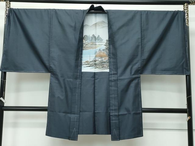 平和屋本店●極上 男性 本場大島紬 アンサンブル 長襦袢セット キングサイズ 100亀甲 総詰め 逸品 未使用 CZAA5053s6