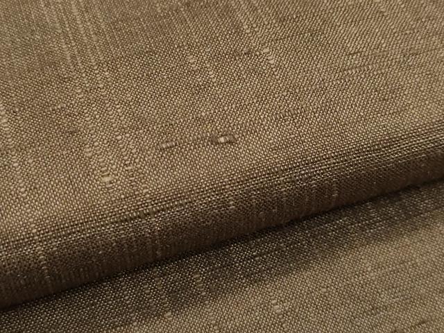 平和屋着物●極上 男性 紬 アンサンブル 色無地 涅色 逸品 未使用 CZAA5067s6