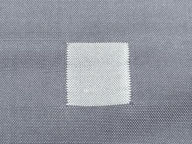 平和屋着物●極上 訪問着 紬地 総刺繍 刺し子 麻の葉文様 さが美扱い 消炭色地 逸品 未使用 CZAA5095s6