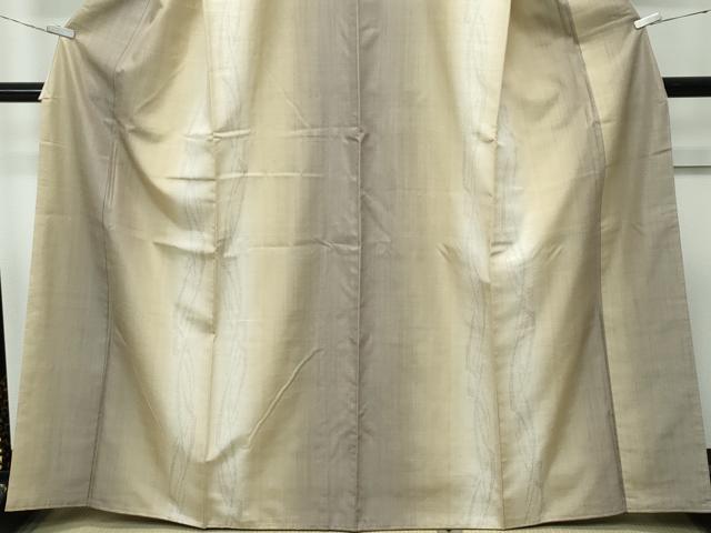 平和屋着物●極上 結城紬 奥順 はたおり娘 80亀甲 間道 逸品 未使用 CZAA5103s6