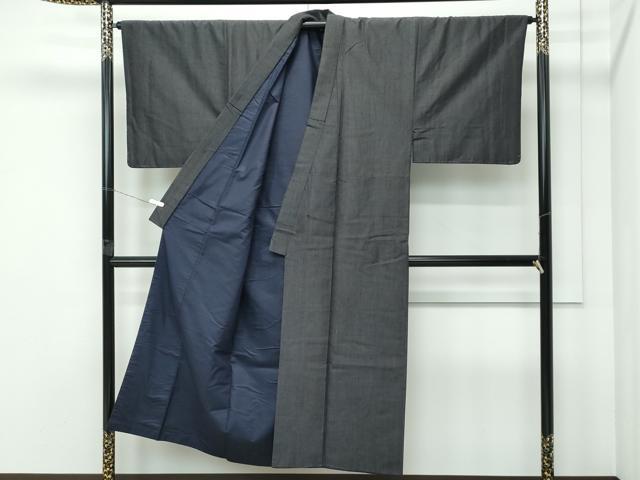 平和屋着物●極上 男性 紬 アンサンブル 霞文 逸品 未使用 CZAA5106s6