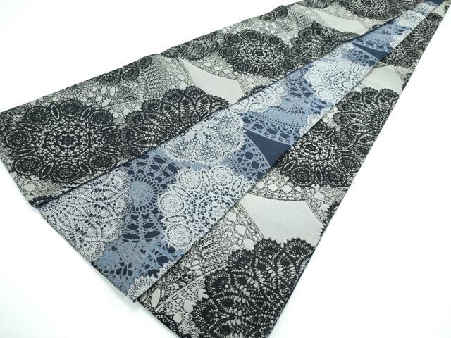 平和屋着物●極上 両面 半幅帯 正倉院 逸品 未使用 CZAA5131s6