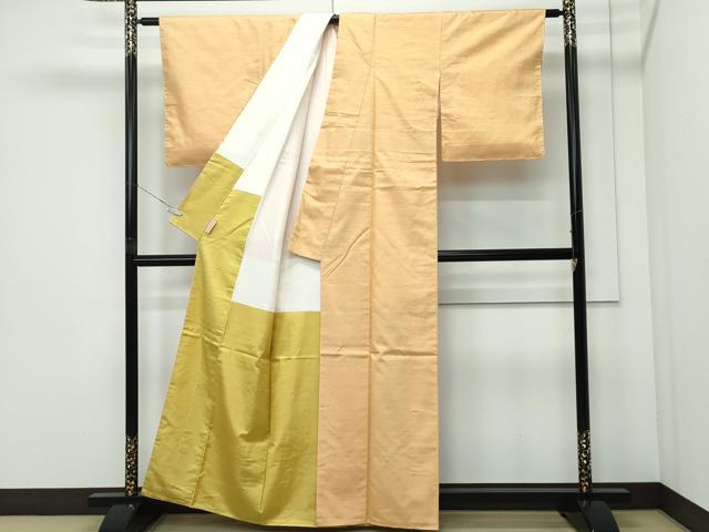 平和屋着物●極上 紅花紬 米沢 新田秀次 曙 証紙付き 逸品 未使用 CZAA5177s6