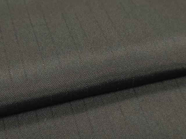 平和屋着物∞極上 男性 キングサイズ 長羽織 紬地 涅色 逸品 CZAA5182s6