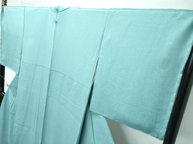 平和屋着物●極上 色無地 青磁色 逸品 未使用 CZAA5194s6