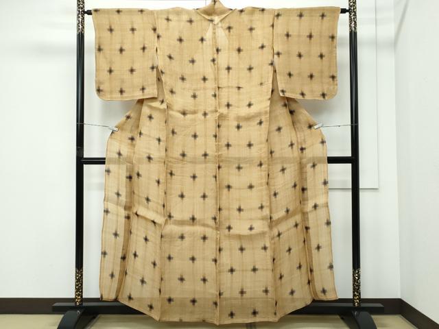 平和屋本店*夏物 芭蕉布 手積み芭蕉糸100% 逸品 CZAA5197s6
