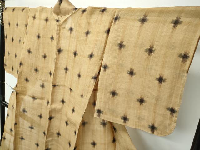 平和屋本店*夏物 芭蕉布 手積み芭蕉糸100% 逸品 CZAA5197s6