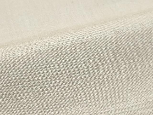 平和屋本店●極上 本場結城玉紬 新小石丸結城 結織苑 色無地 亜麻色 やまと誂製 証紙・成績書付き 逸品 未使用 CZAA5237s6