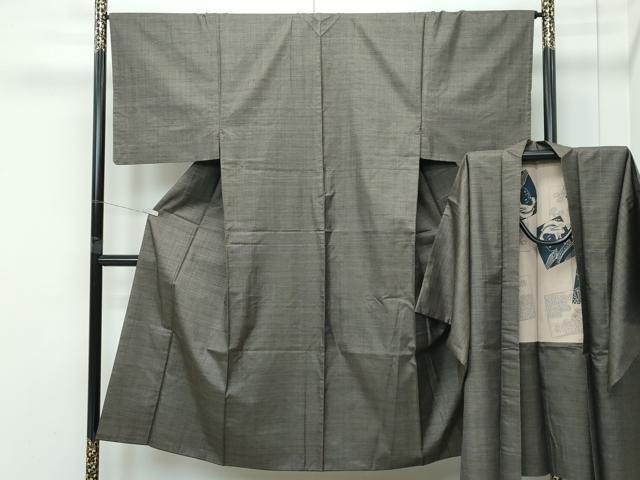 平和屋着物●極上 男性 本場大島紬 アンサンブル 100亀甲 総詰め 逸品 CZAA5257s6
