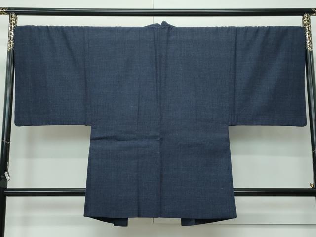 平和屋着物●極上 男性 結城紬 アンサンブル 杢 逸品 CZAA5260s6