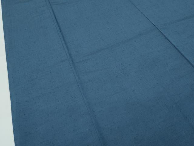 平和屋着物●極上 男性 紬 キングサイズ 色無地 錆鼠色 逸品 未使用 CZAA5261s6