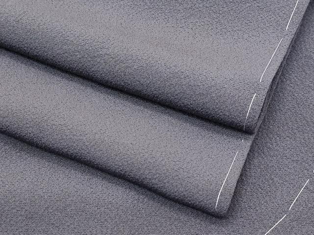 平和屋着物●極上 色無地 煤色 逸品 未使用 CZAA5278s6