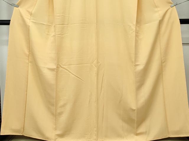 平和屋着物●極上 色無地 飴色 小田急百貨店扱い 逸品 未使用 CZAA5279s6