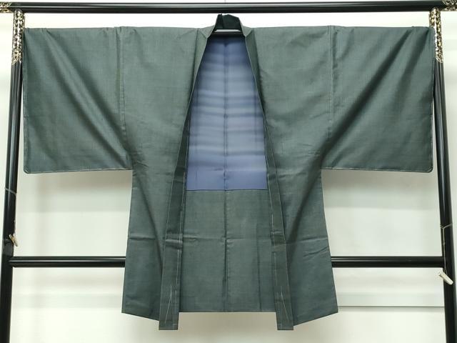 平和屋着物●極上 男性 本場大島紬 アンサンブル 長襦袢セット 100亀甲 総詰め 逸品 未使用 CZAA5399s6