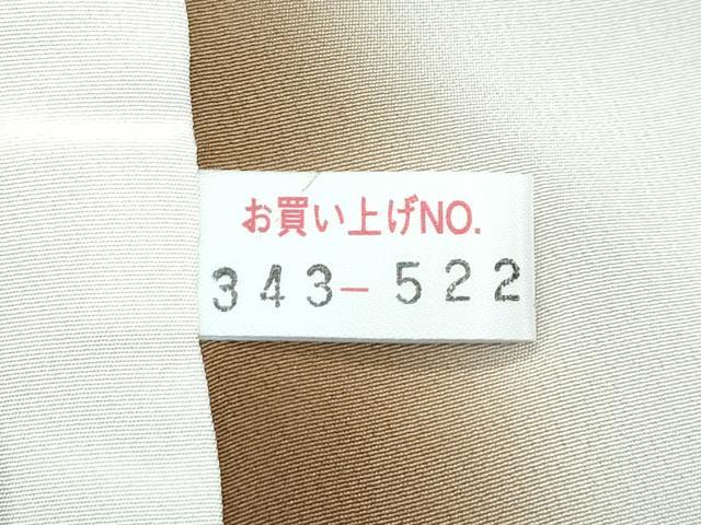 平和屋着物●極上 小紋 てんとう虫 舞葉文 蛍暈し 黒地 金彩 逸品 未使用 CZAA5418s6