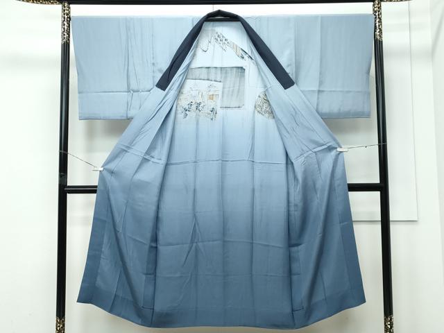 平和屋着物●極上 男性 本場大島紬 アンサンブル 長襦袢セット 100亀甲 総詰め 逸品 CZAA5422s6