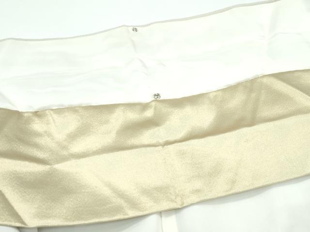 平和屋着物●極上 皇室献上作家 北出与三郎 訪問着 立波文 暈し染め 金彩 砂色地 逸品 CZAA5433s6
