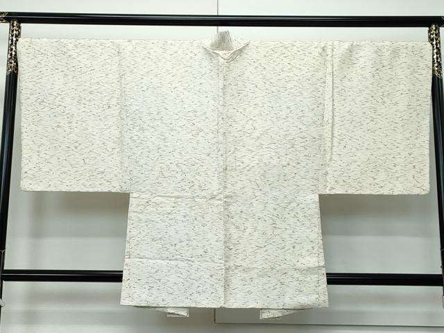 平和屋着物∞極上 男性 髭紬 羽織 羽裏:虎 逸品 CZAA5450s6