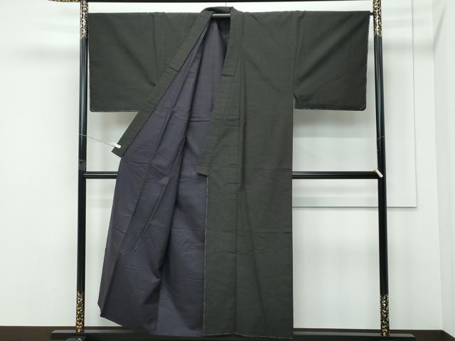 平和屋着物●極上 男性 紬 アンサンブル 霞文 逸品 未使用 CZAA5462s6