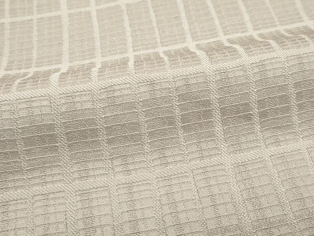 平和屋着物∞極上 道行コート ロング丈 格子柄 逸品 CZAA5496s6