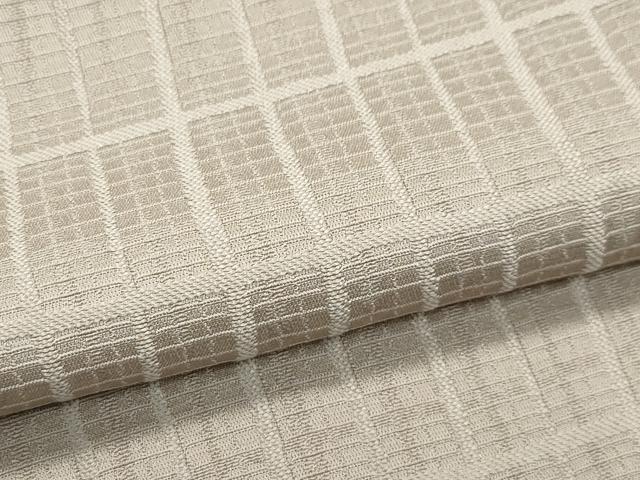 平和屋着物∞極上 道行コート ロング丈 格子柄 逸品 CZAA5496s6