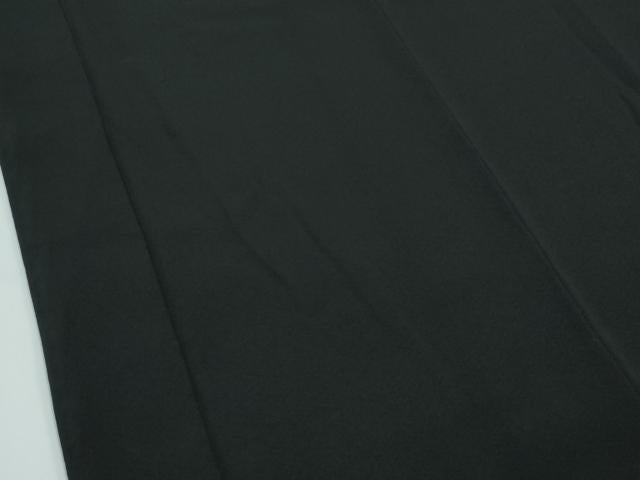 平和屋着物∞極上 男性 長羽織 黒地 羽裏:戎 逸品 CZAA5590s6