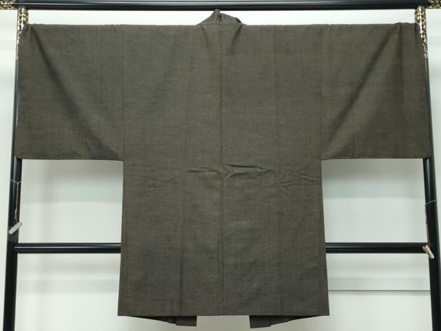 平和屋着物●極上 男性 紬 アンサンブル 霞文 逸品 CZAA5606s6