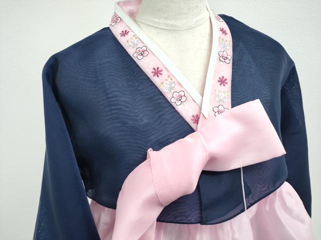 平和屋本店●極上 チマチョゴリ 韓服 民族衣装 一式セット 刺繍 箱付き 逸品 CZAA5640s6