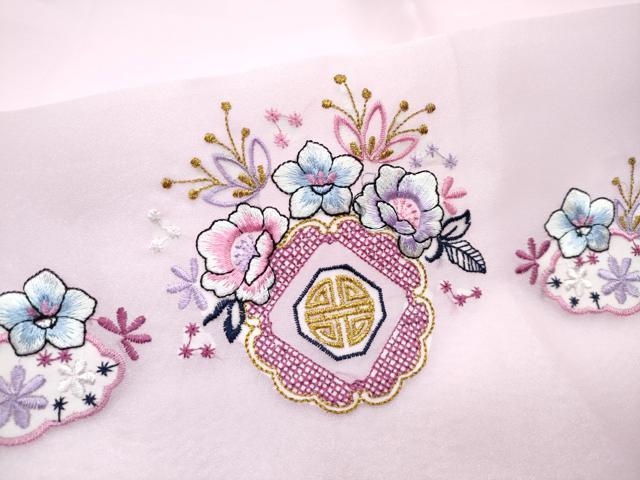 平和屋本店●極上 チマチョゴリ 韓服 民族衣装 一式セット 刺繍 箱付き 逸品 CZAA5640s6