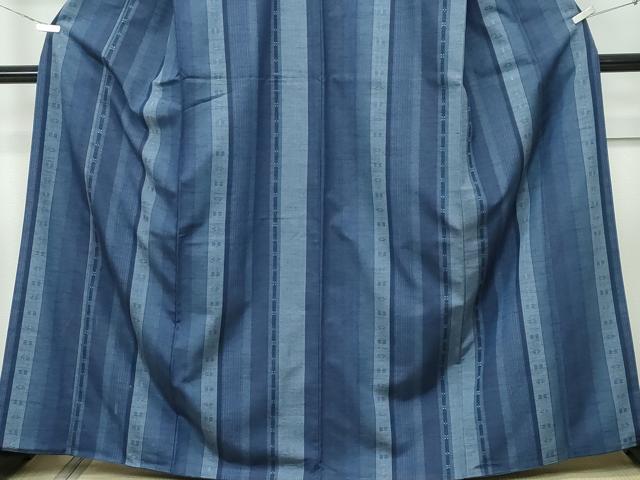 平和屋本店●極上 京都祇園の老舗 ぎをん齋藤 紬 花織 たとう紙付き 逸品 CZAA5659s6