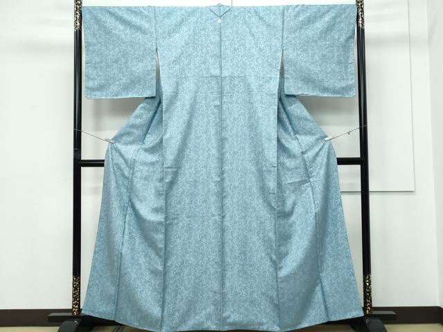 平和屋着物●極上 紋屋井関 御寮織 お召 秘色 桐竹鳳凰文 逸品 未使用 CZAA5722s6