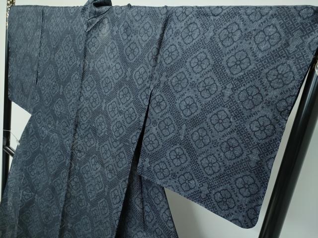平和屋本店*極上 夏物 重要無形文化財 本場宮古上布 菱花文 苧麻 逸品 CZAA5734s6