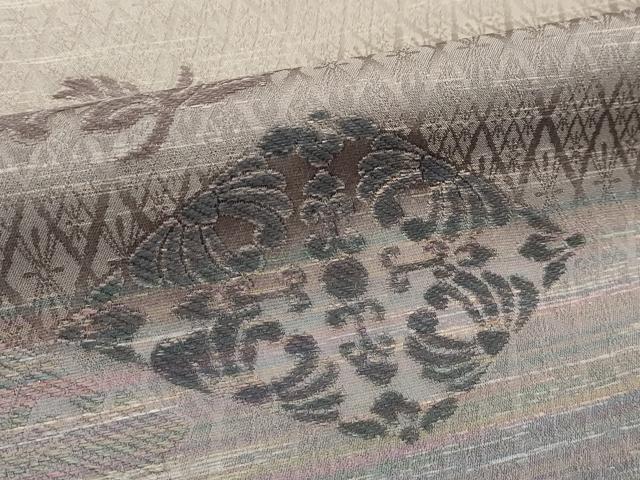平和屋本店●極上 創業280年 誉田屋源兵衛 寶繭小石丸 訪問着 モール 鳳凰菱花文 逸品 CZAA5789s6