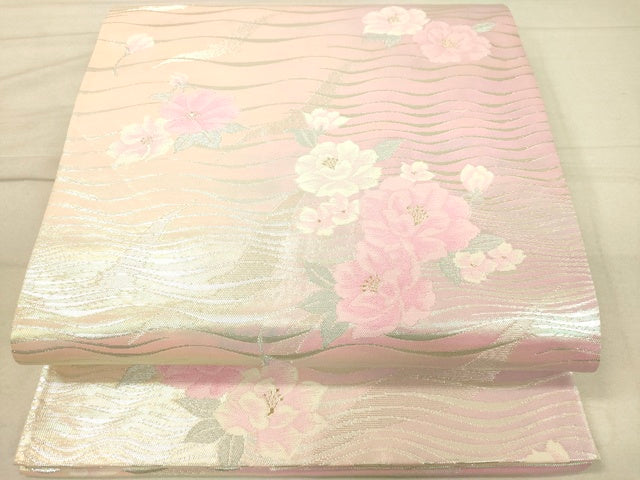 平和屋着物◎六通柄 本袋帯 花間道 逸品 DAAI3995tw