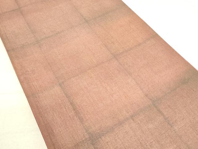 平和屋着物◎全通柄袋帯 石畳文 逸品 DAAI4195yyy