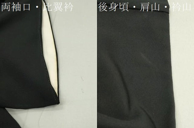 平和屋着物■豪華黒留袖 作家物 遠山風景文 暈し染め 正絹 逸品 DAAJ2379ud