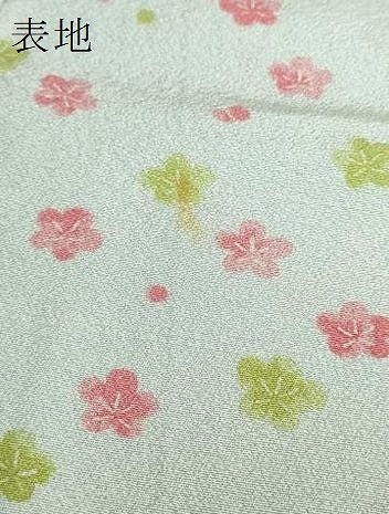 平和屋着物●付下げ 舞花文 正絹 逸品 DAAJ5464ic
