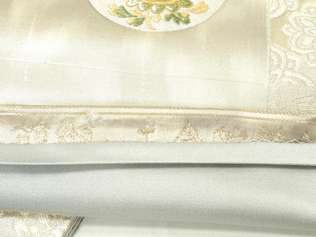 平和屋着物◎六通柄袋帯 古代の旅 蝋纈と正倉院華文 金糸 正絹 逸品 DAAK7690xg