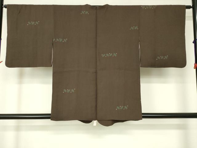 平和屋着物■道行コート 絞り 横段丸文 正絹 逸品 DAAK9044cm