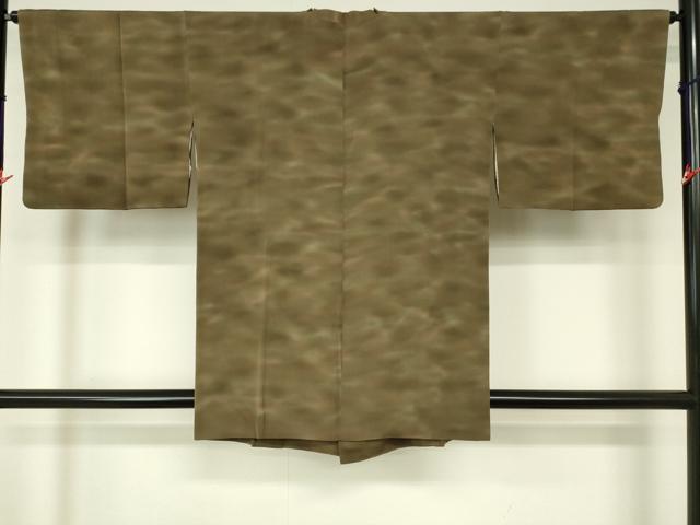 平和屋着物■道行コート 霞文 暈し染め 正絹 逸品 DAAL9252cm