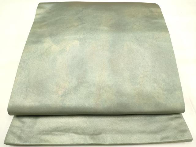 平和屋着物◎六通柄袋帯 霞文 引箔 正絹 逸品 DAAM0594bc